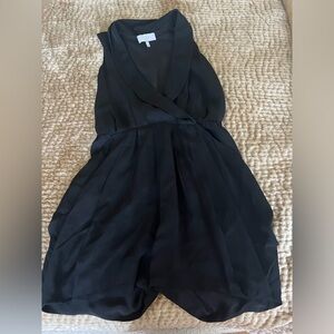 Adam Lippes Romper black